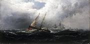 James Hamilton After a Gale Wreckers Germany oil painting artist